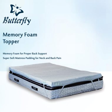 butterfly Memory Foam Topper